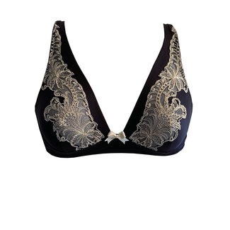 AMBRA AMBRA  Titanium Bralette Blue  0433