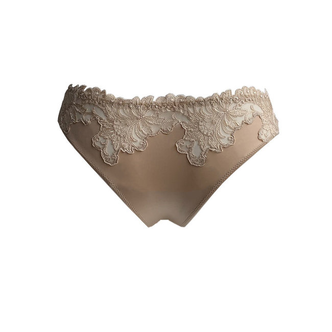 AMBRA Lingerie Slips Titanium Brasil Huid 1439D