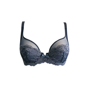 AMBRA Lingerie Bh's Platinum Fashion Soft Cup BH Blauw