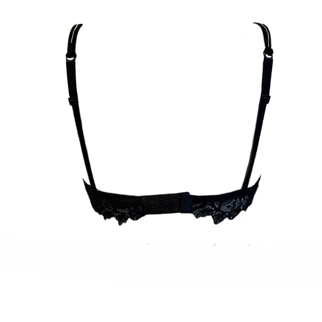 AMBRA Lingerie BH's  DARK/DEEP NUDE Triangel BH zwart/bruin 0951