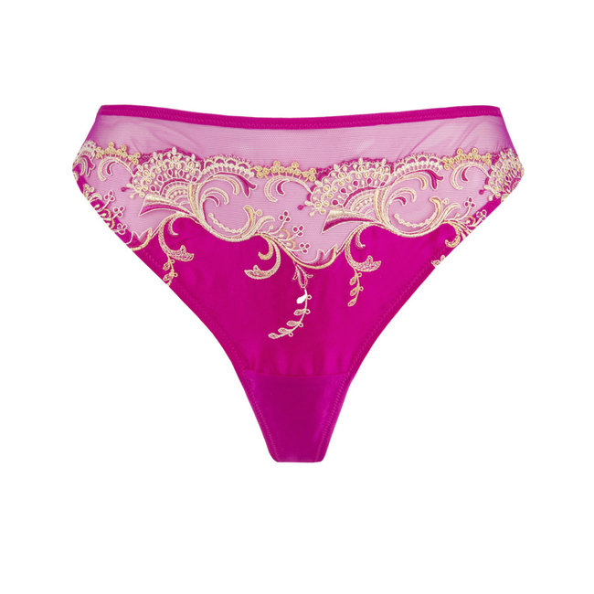 Lise Charmel Lise Charmel Lingerie Splendeur Soie String Magenta ACC0080