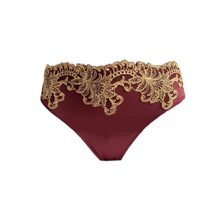 AMBRA  AMBRA Lingerie Slips Titanium Brasil Red 1439