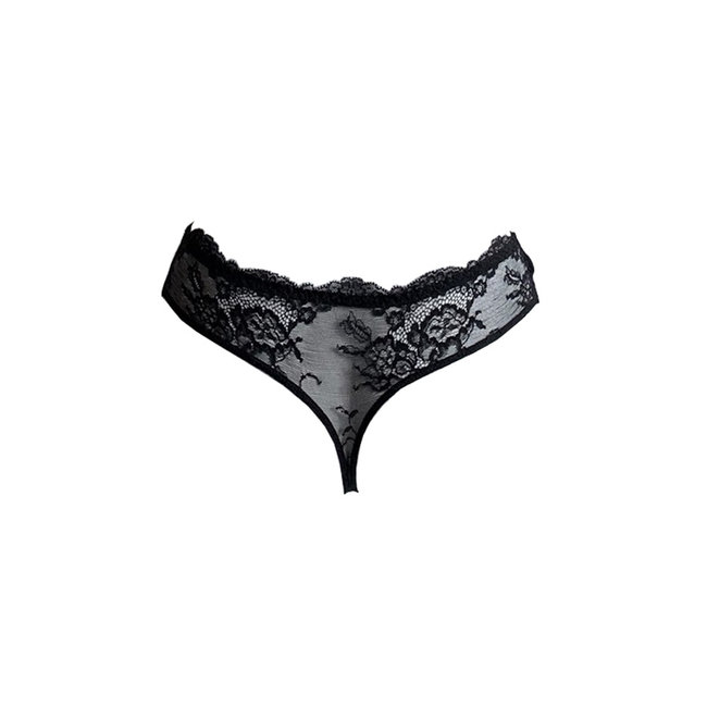 AMBRA Dessous slips Sauvage string 1440 Braun/schwarz