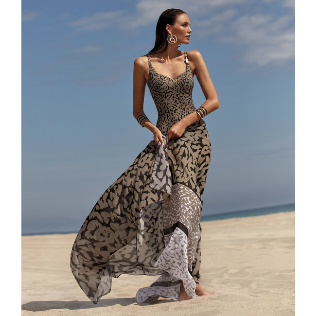 Bad & Strand Roidal  Badeanzug Orion braun/schwarz