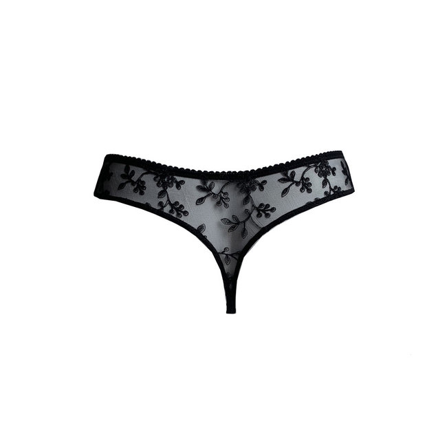 AMBRA Lingerie Slips Camarques String black 1210