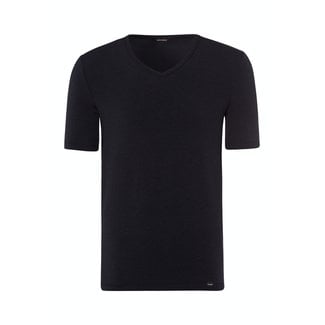 HANRO HANRO Herrenunterwäsche Natural Function T-shirt schwarz 073185