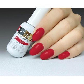 Nail Fashion Pro | NFPro 123-Paris-gel-nail-polish-red