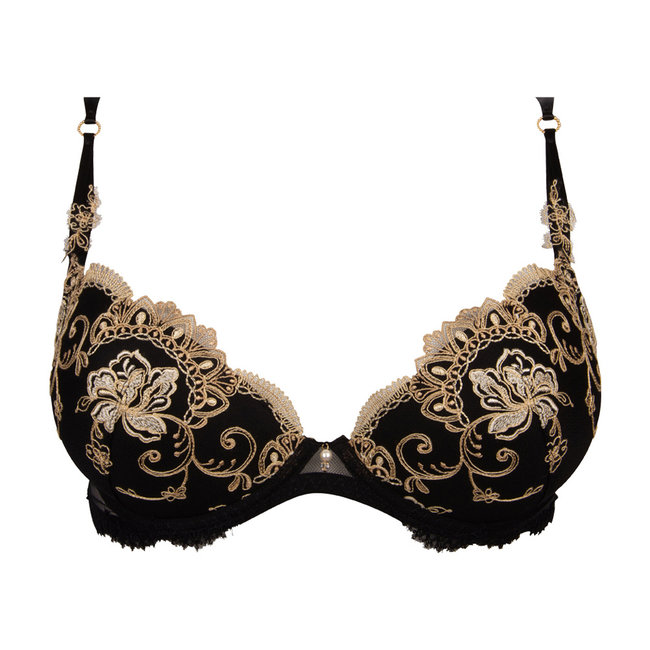 Lise Charmel  Lingerie Lise Charmel Lingerie Bras Deesse en Glam  Push up Bra black/gold ACH8515