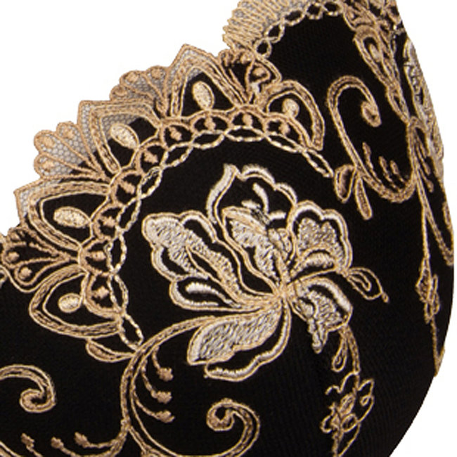 Lise Charmel Dessous BH's Deesse en Glam Push up BH schwarz/ Gold  ACH8515