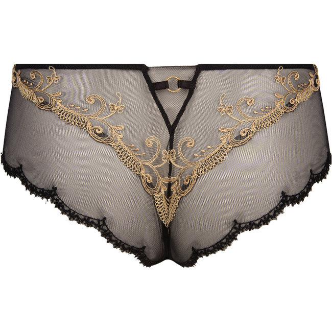Lise Charmel Dessous Deesse und Glam Shorty  Enrichi schwarz/gold  ACH0415