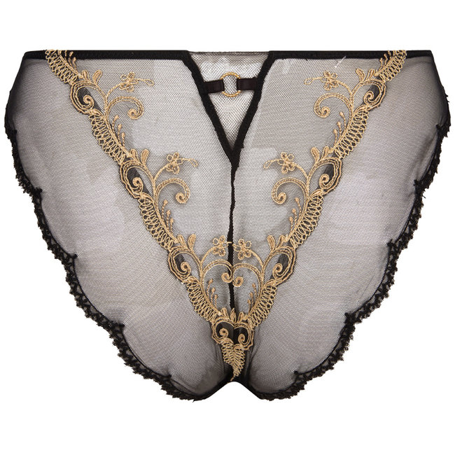 Lise Charmel Dessous Deesse en Glam Slip Sėduction schwarz/gold ACH0715