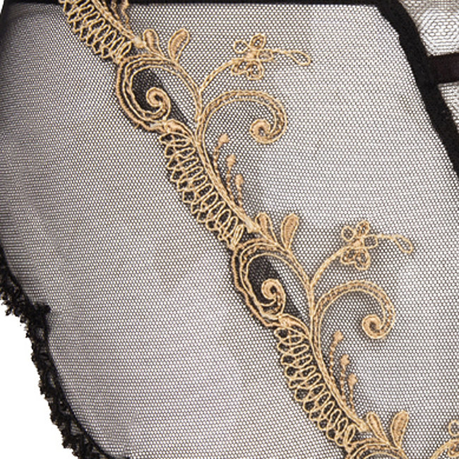 Lise Charmel Dessous Deesse en Glam Slip Sėduction schwarz/gold ACH0715