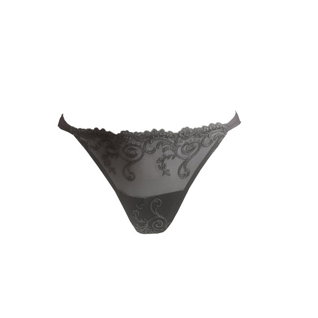 AMBRA Lingerie Slips NEW DIAMOND tanga grey 1835 - Italian Design Fashion &  Beauty