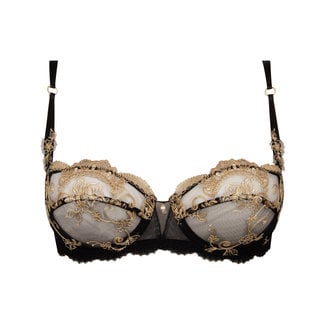 Lise Charmel  Lingerie Lise Charmel balconnet BH zwart/ goud ACH3015