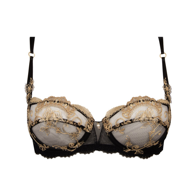 Lise Charmel Lingerie BH's Balconet BH zwart/ goud ACH3015