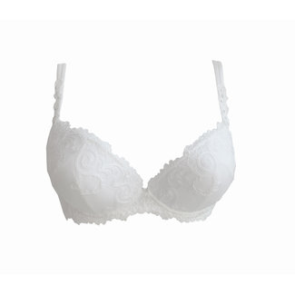 AMBRA AMBRA NEW DIAMOND Push-up Bra Ivory | Luxury Lingerie 0838SW