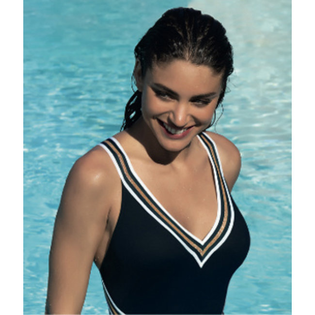 Lise Charmel Bademode Energie Nautique Badeanzug marineblau ASA9235