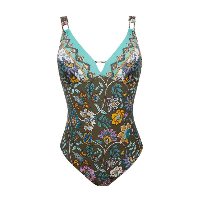 Lise Charmel Swimwear Fleur Persane Swimsuit bronze ABB6967