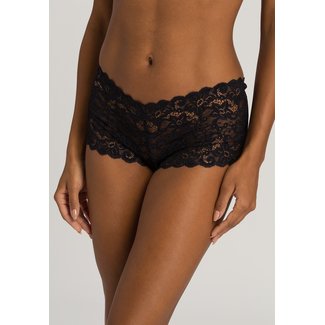 Hanro Dames lingerie Moments Slip Kant zwart 071447 Italian