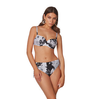 Accessoires Badmode & Beachwear van ROIDAL Roidal BIKINI  Uriel White/Grey/Black
