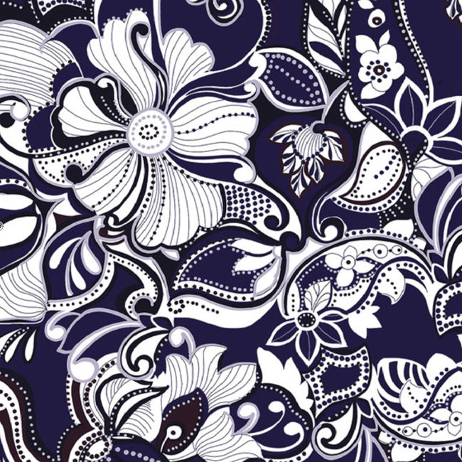 Beach & Swim Roidal Strapless Badpak Indo Blue/White