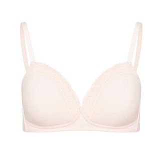 HANRO Hanro Damen Dessous Cotton Lace padded soft cup BH rosa 072432
