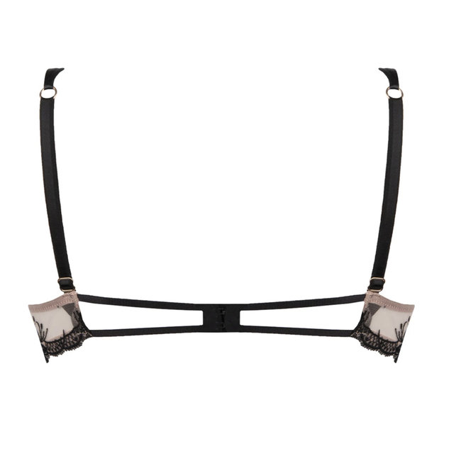 Lise Charmel Follement Sexy Balconette BH Nude/Schwarz | Luxus Dessous