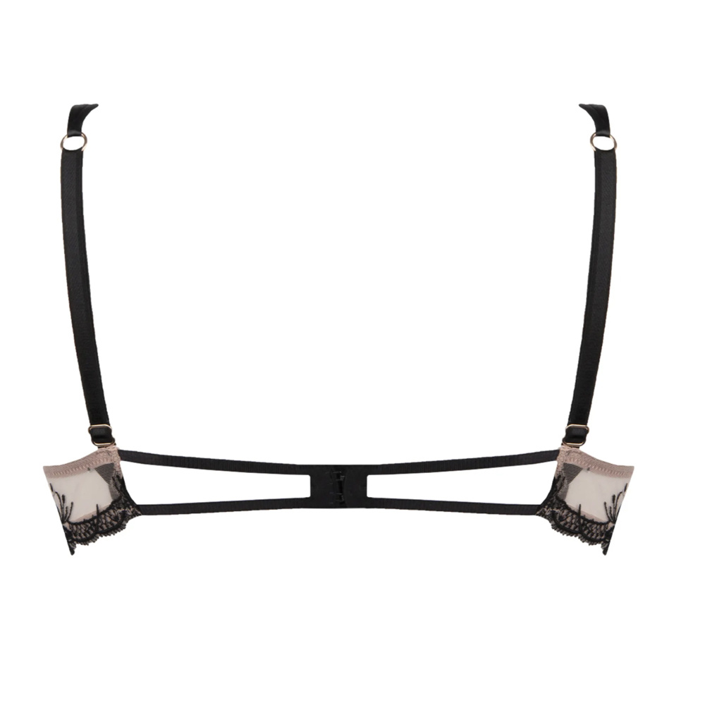 Lise Charmel Lingerie Follement Sexy Balcony Bra nude/black ACH3045 - Italian Design Fashion