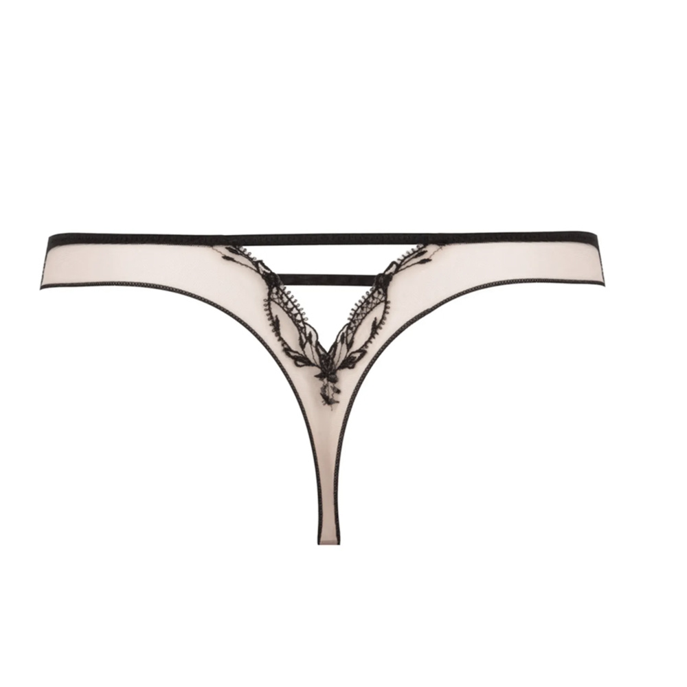 Lise Charmel Source Beauté String Sexy or tanga grey/taupe ACH0572 - Italian Design Fashion & Beauty