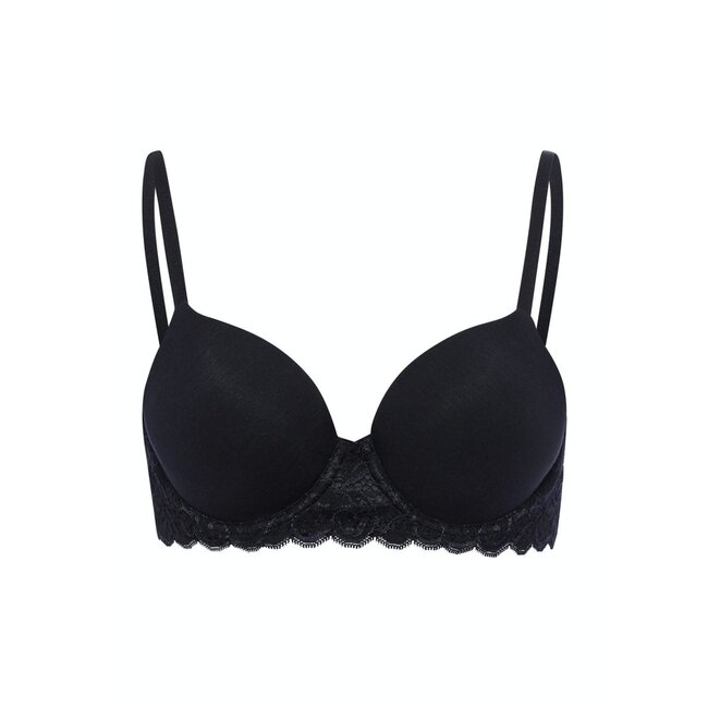 HANRO HANRO Lingerie Bras Moments Padded T-shirt Bra black 071503