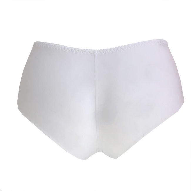 AMBRA Dessous Slips GRACE Shorty Weiß 1516