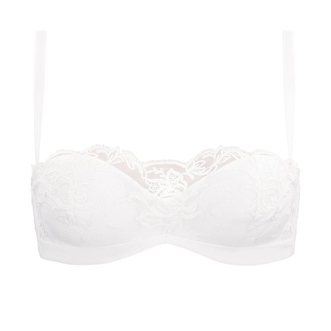 Lise Charmel  Lingerie Lise Charmel Dessous Source Beauté Trägerloser BH Ecru ACH5672