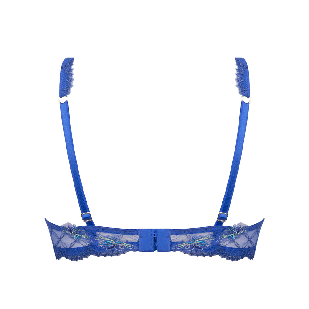 Porte-jarretelles Lise Charmel Cristal D’Art – Tulle Brodé Noir – Taille S (38 FR) – Neuf Avec étiquettes