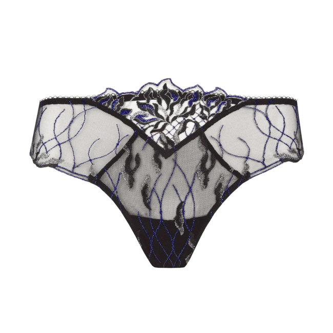 Lise Charmel  Lingerie Lise Charmel Nuits Chics String blauw ACH0035