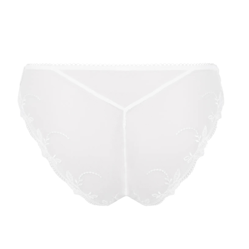Slip Lise Charmel Soir De Venise - Seduction Blanc - Taille L - Neuf Avec étiquettes