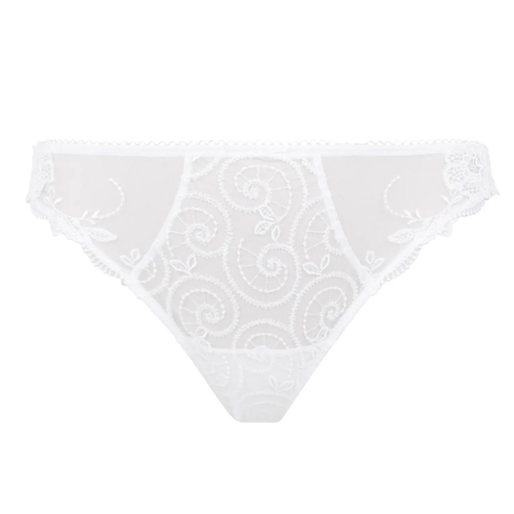 Lise Charmel Lingerie Crystal Poesie Slip Seduction Wit ACH0734 afbeelding