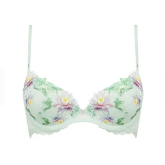 Lise Charmel Lingerie Amour Nymphia Push up Bra jade-green ACH8559