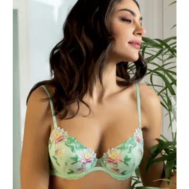 Lise Charmel Dessous Amour Nymphia Push up BH jade-grün ACH8559