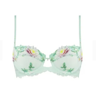 Lise Charmel Lingerie Amour Nymphia Balconnet BH jade-groen ACH3059