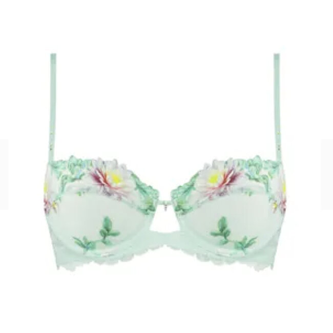 Lise Charmel Lingerie Amour Nymphia Balconnet BH jade-groen ACH3059