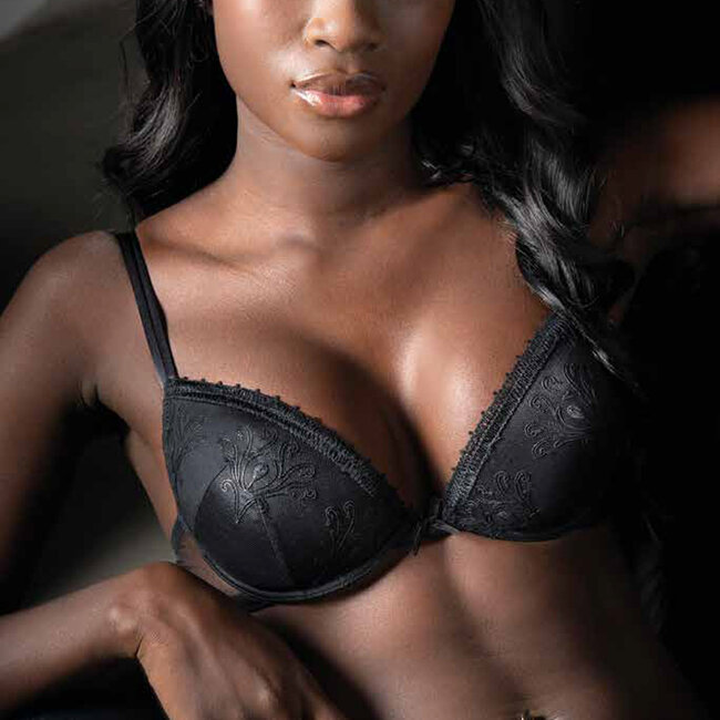 AMBRA lingerie DESIGN Oil Push BH 0676 zwart