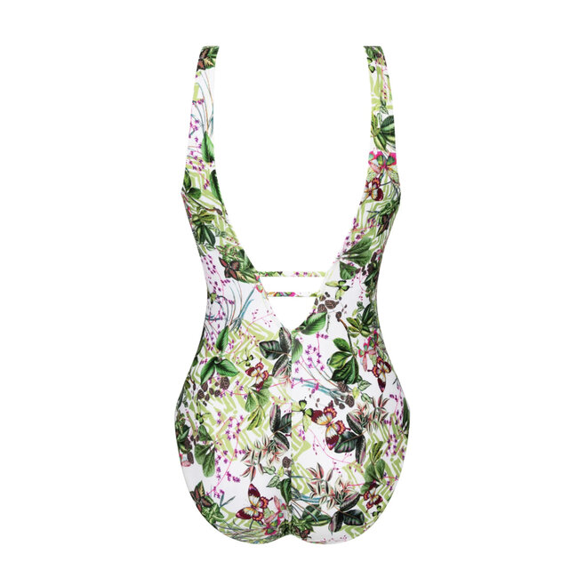 Lise Charmel  Envolee Tropicale Badpak Wit-groen ABB6973B