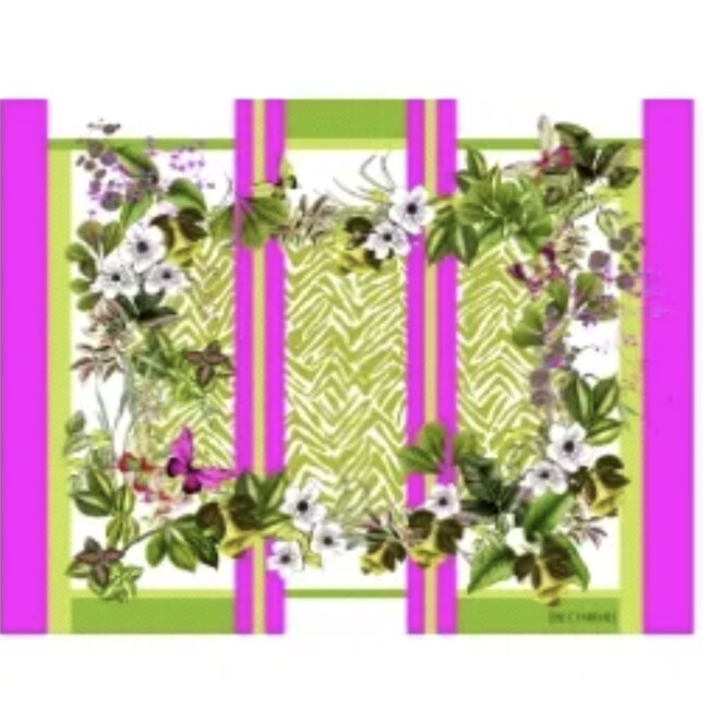 Lise Charmel Beachwear Envolée Tropicale Pareo Weis-grün ASB6073