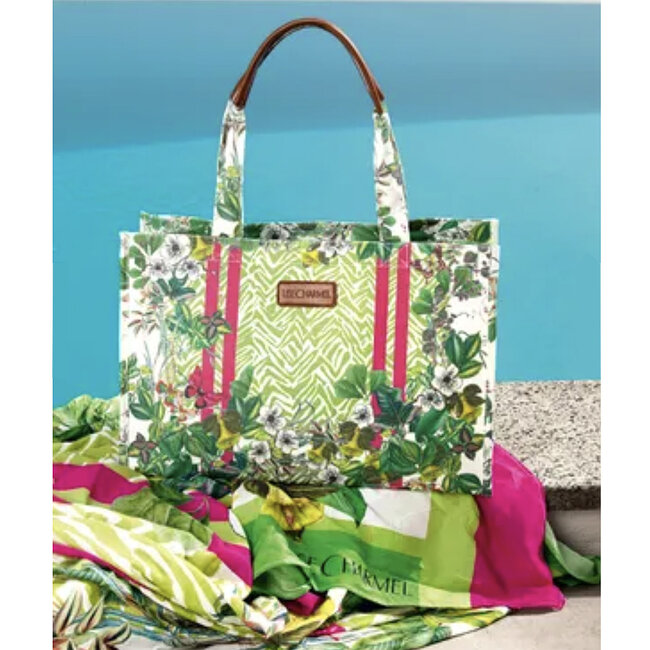 Lise Charmel Beachwear Envolée Tropicale Pareo Wit-green ASB6073