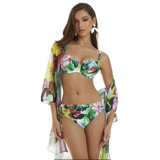 Accessoires Badmode & Beachwear van ROIDAL Beach & Swim Roidal BIKINI NORA White Green Red Aqua