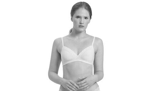 Cotton Wire Free Bra Tops for Women Size 36-44 B C D