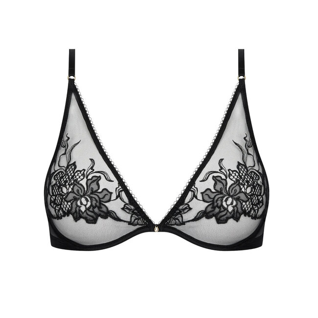 Lise Charmel Lise Charmel Lingerie Adorable en Sexy Triangel Beugel zwart ACH6985