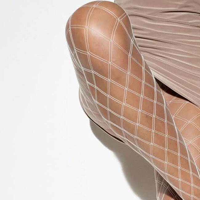 Girardi Panty Leda | brown | open checks