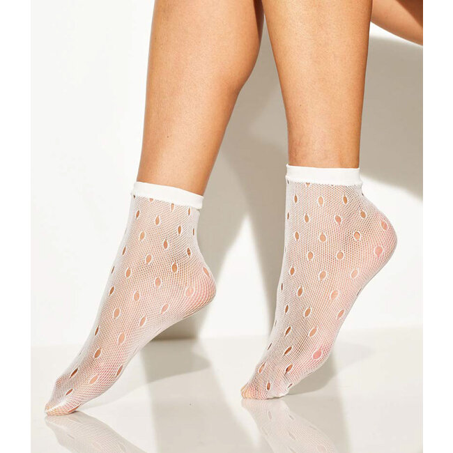  GIRARDI  kousen panty's | 100% Made in Italy Girardi Net socks MEDEA white