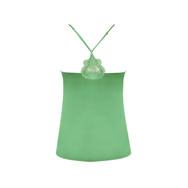 Lise Charmel Lingerie Source Beauté Spaghetti Top smaragd groen ALC4088